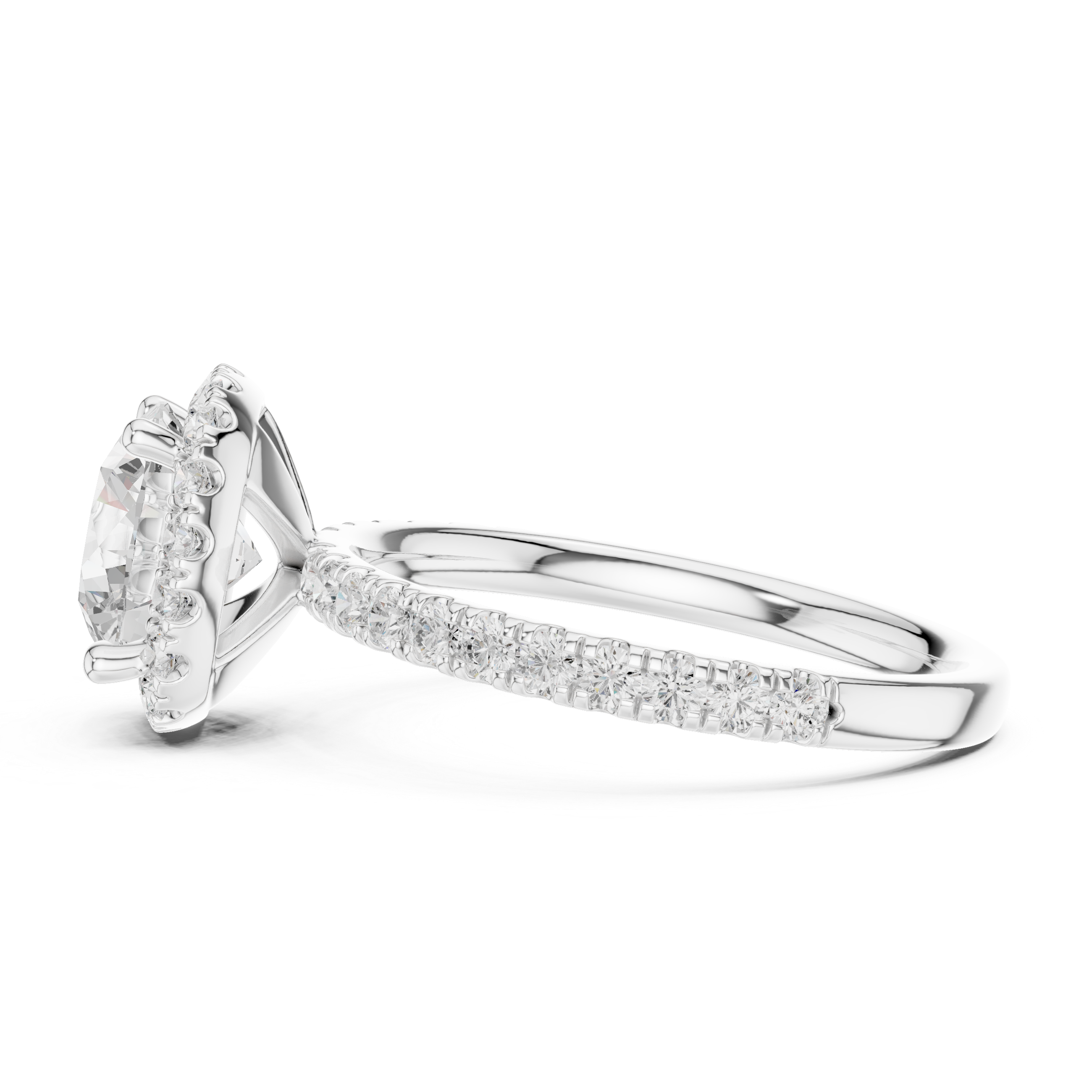 Golden Halo Majesty Ring