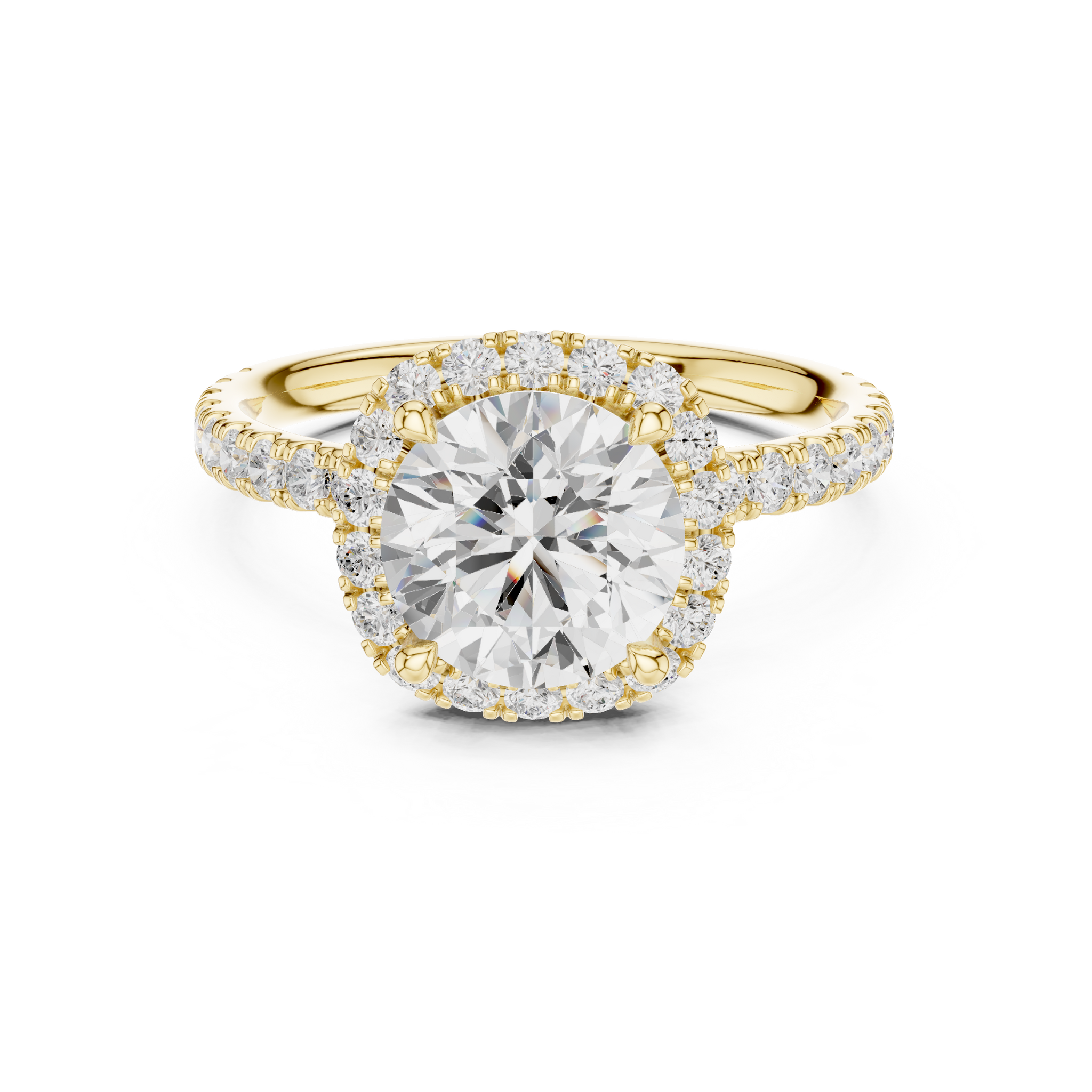 Golden Halo Majesty Ring