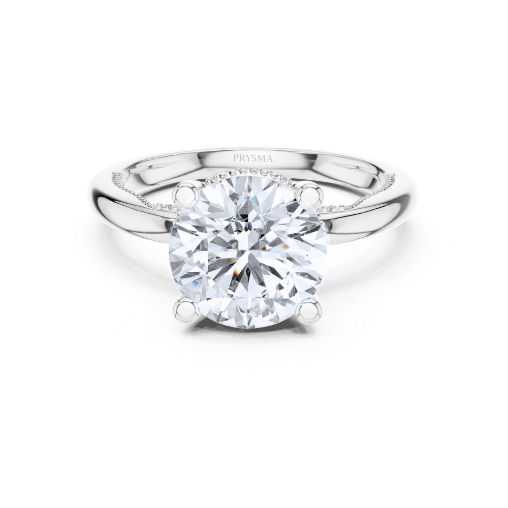 Timeless Round Solitaire Diamond Ring