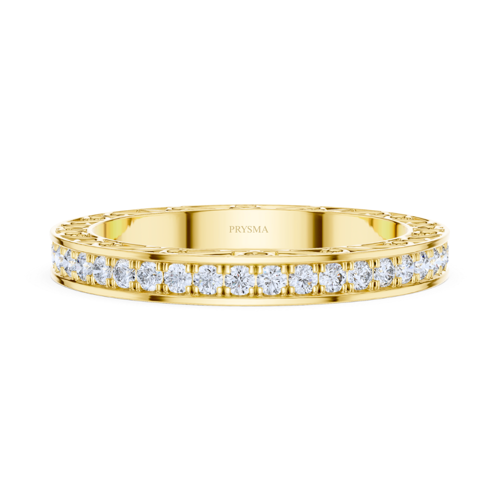 Vintage Vine Eternity Ring