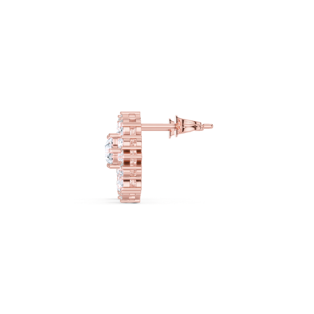 Eternal Radiance Diamond Halo Studs