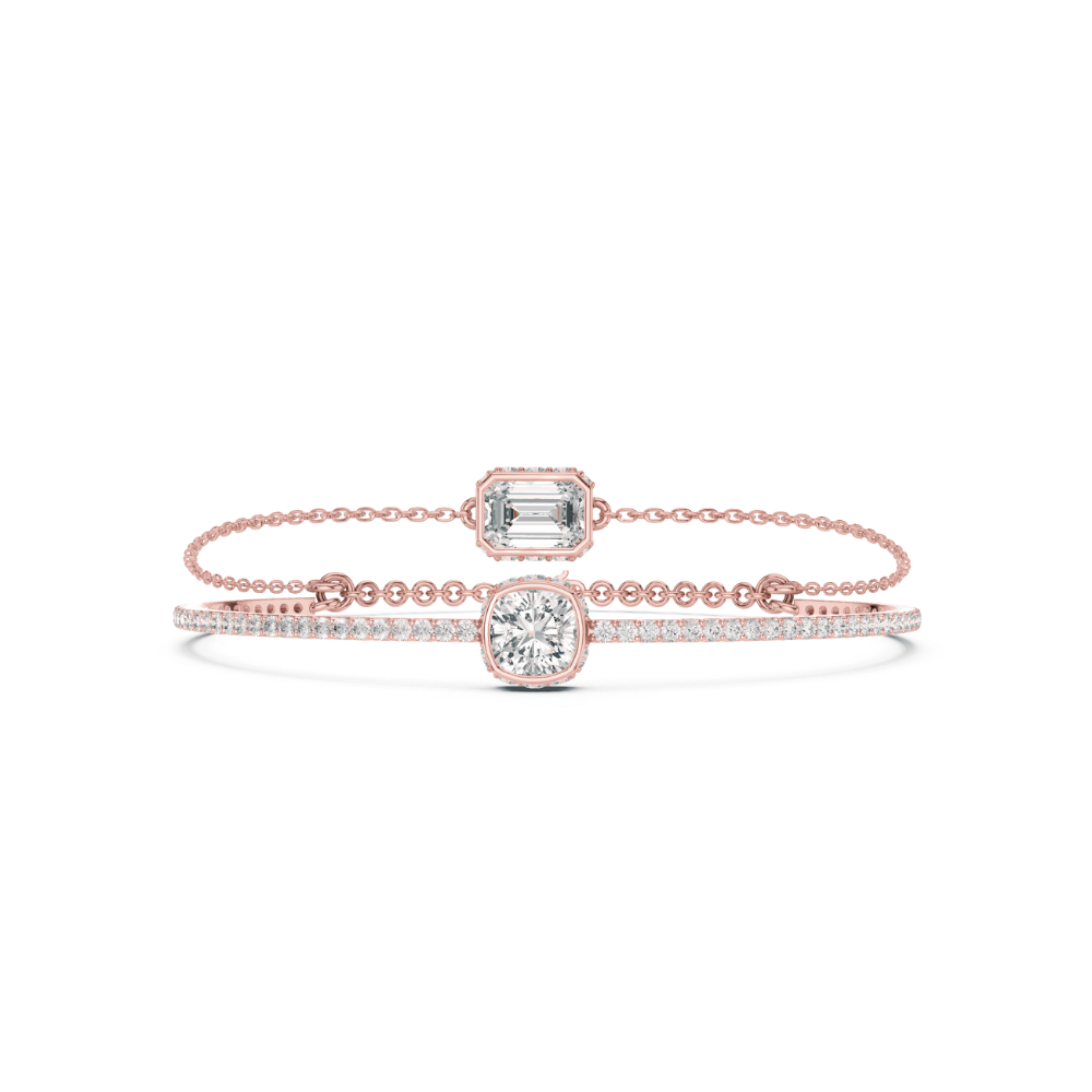 Duoluxe Diamond Chain Bracelet