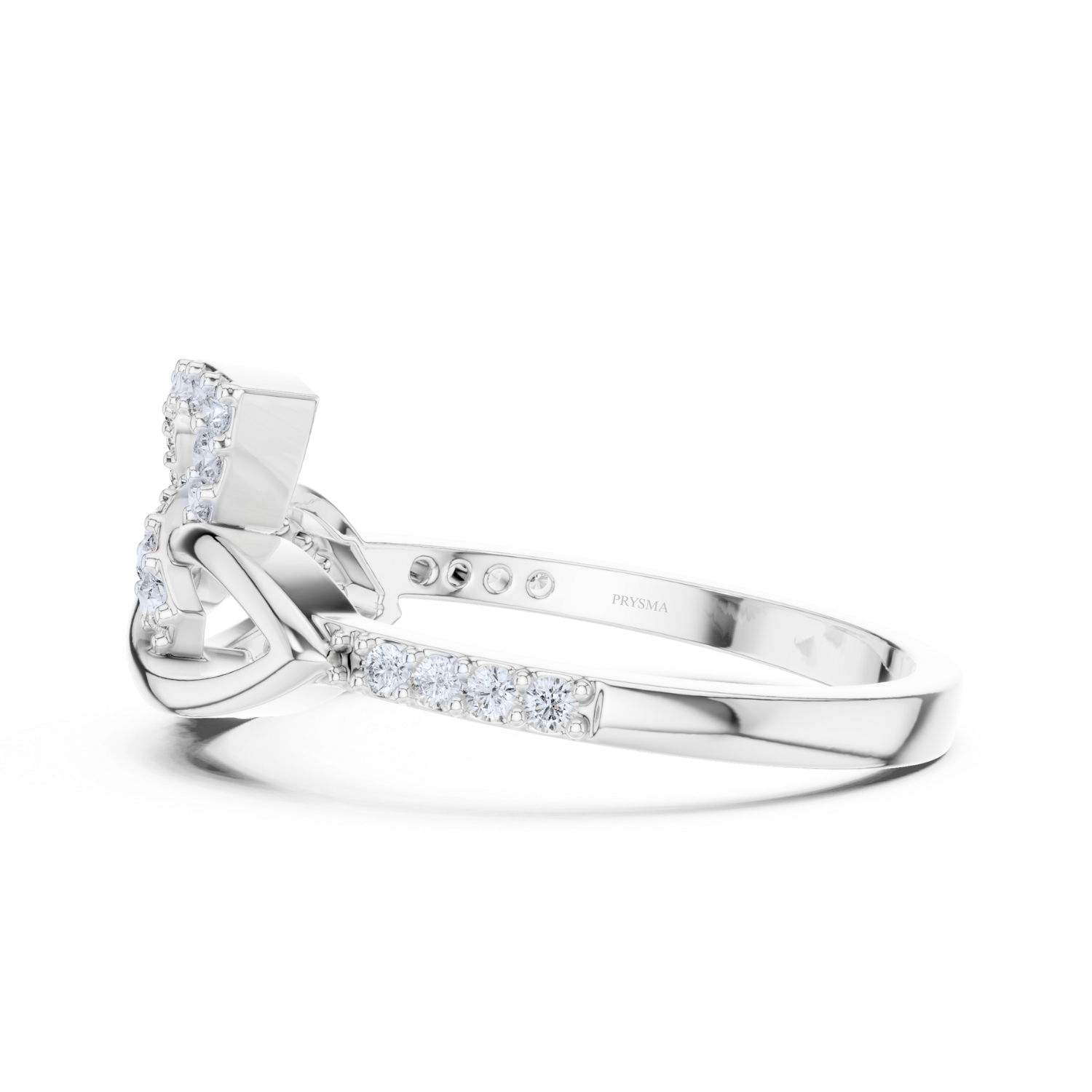 Twisted Harmony Diamond Ring