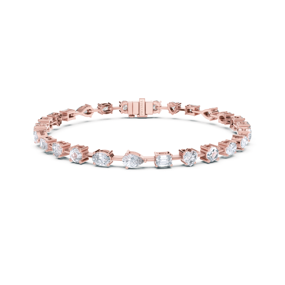 Crown Radiance Diamond Bracelet