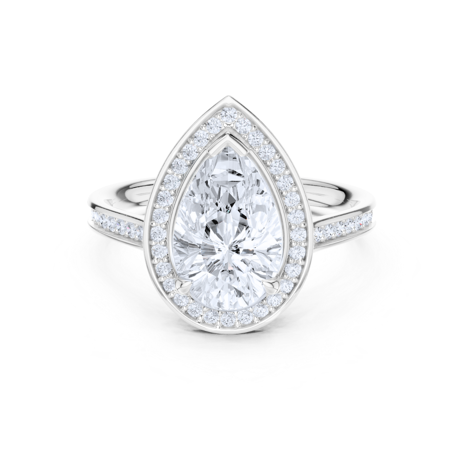 The Seraphina Halo Ring