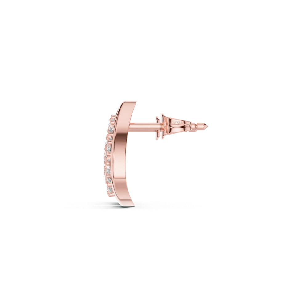 Radiant Geo Diamond Studs