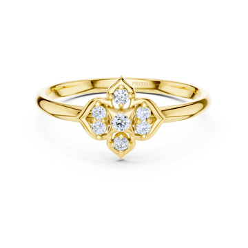 Petal Prism Diamond Ring