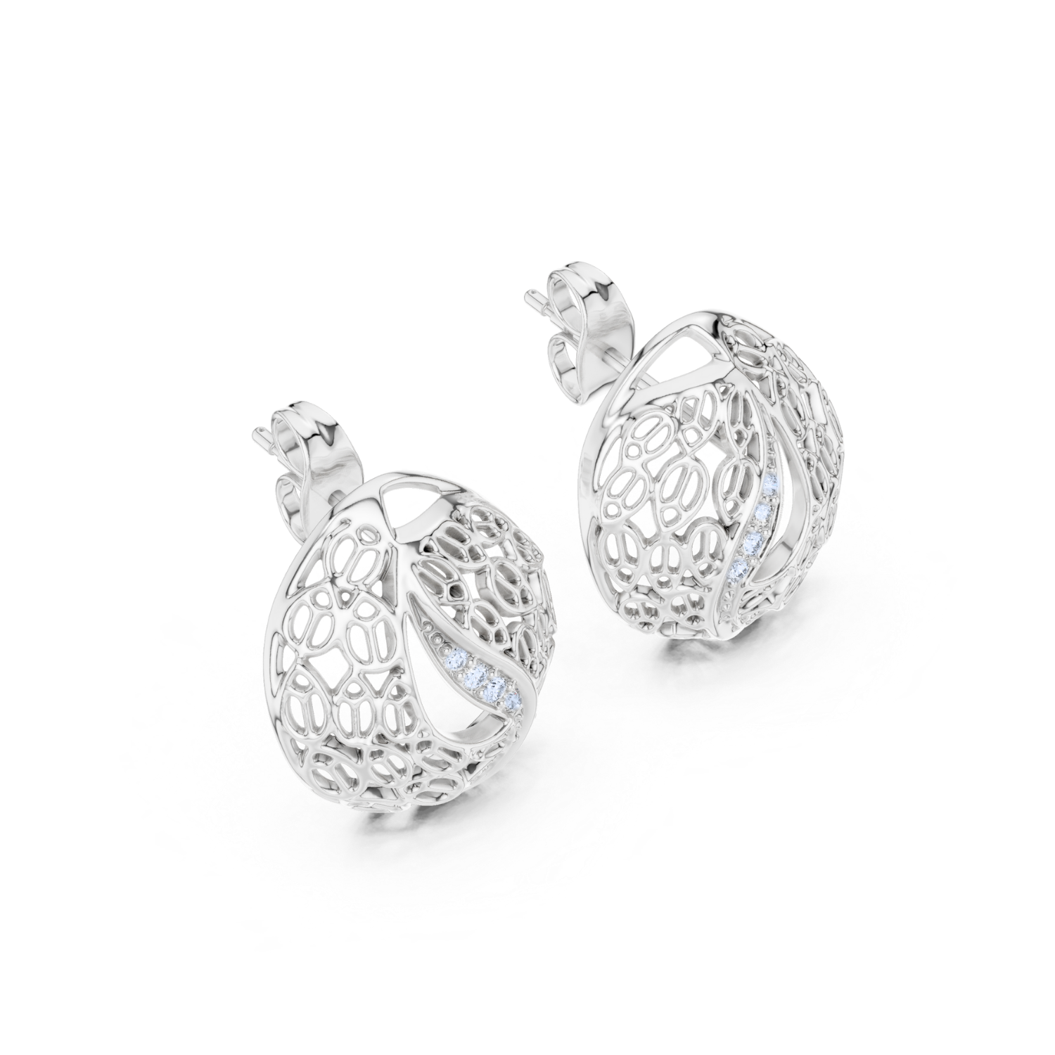 Elegant Bloom Filigree Earrings