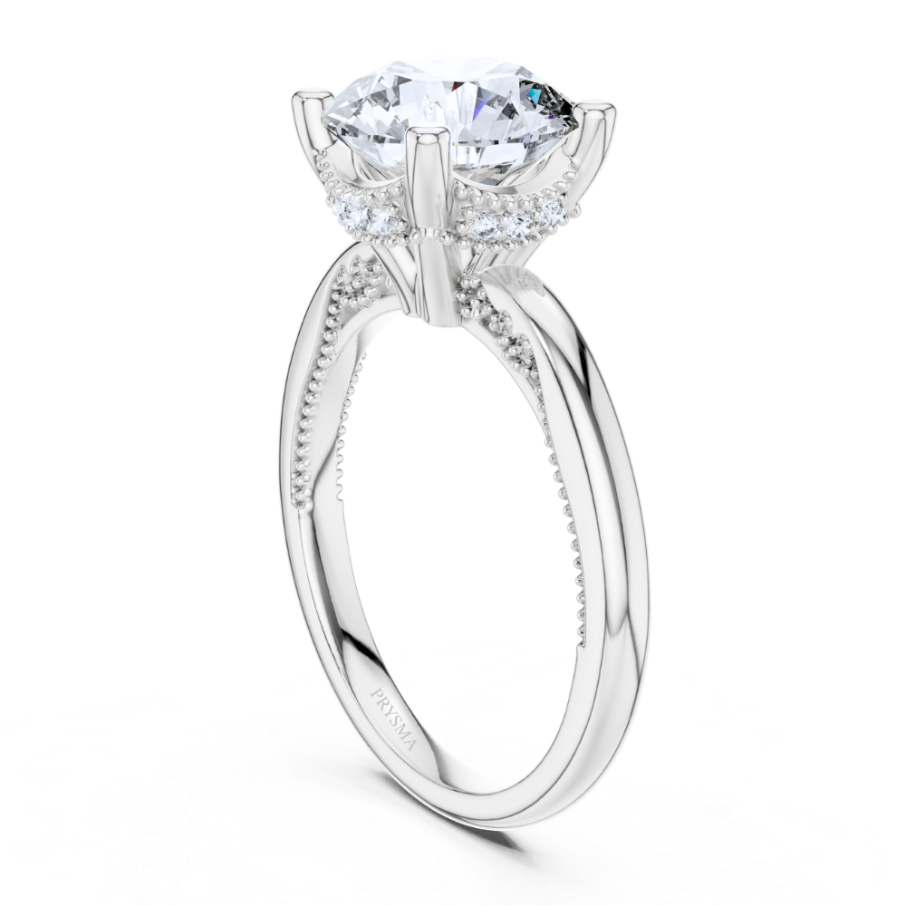 Timeless Round Solitaire Diamond Ring