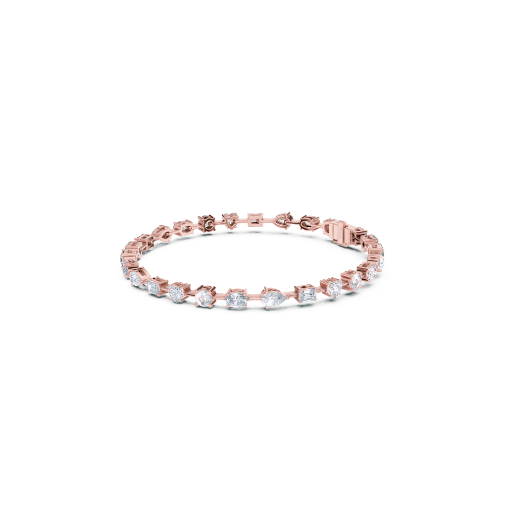 Crown Radiance Diamond Bracelet