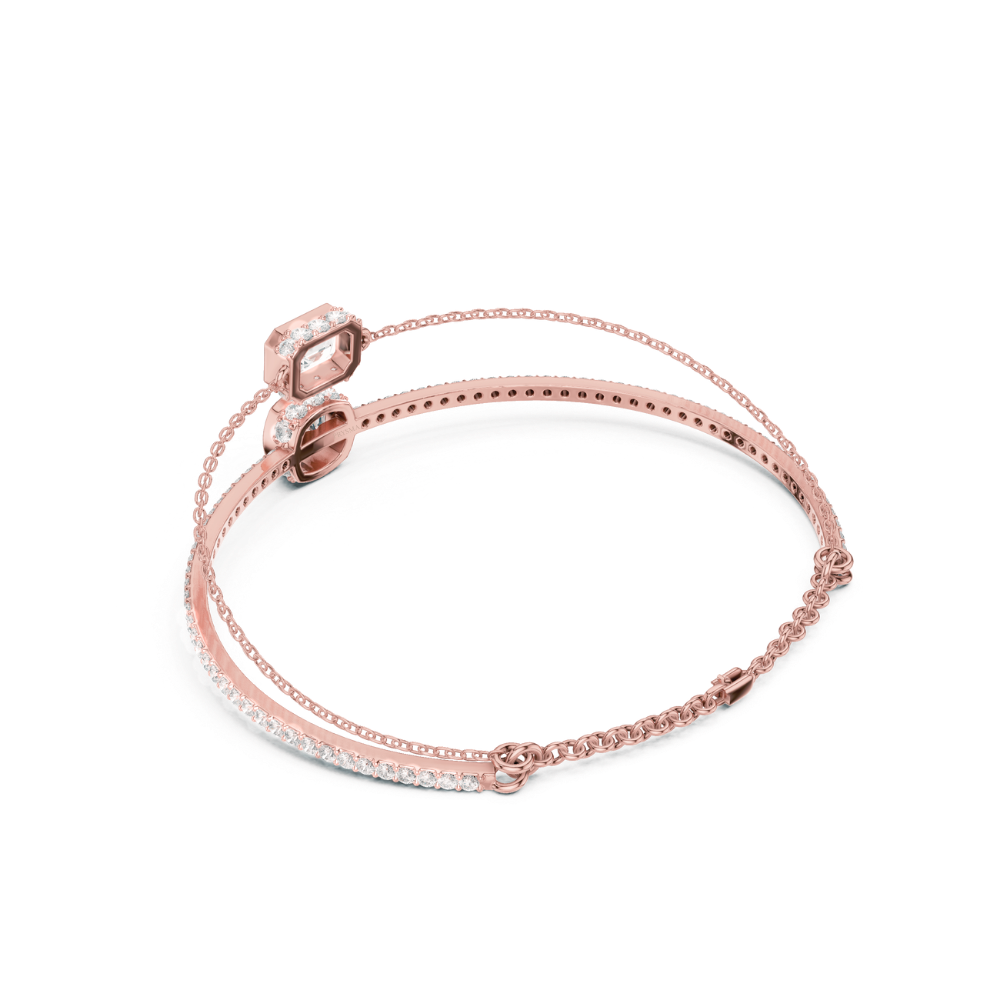 Duoluxe Diamond Chain Bracelet