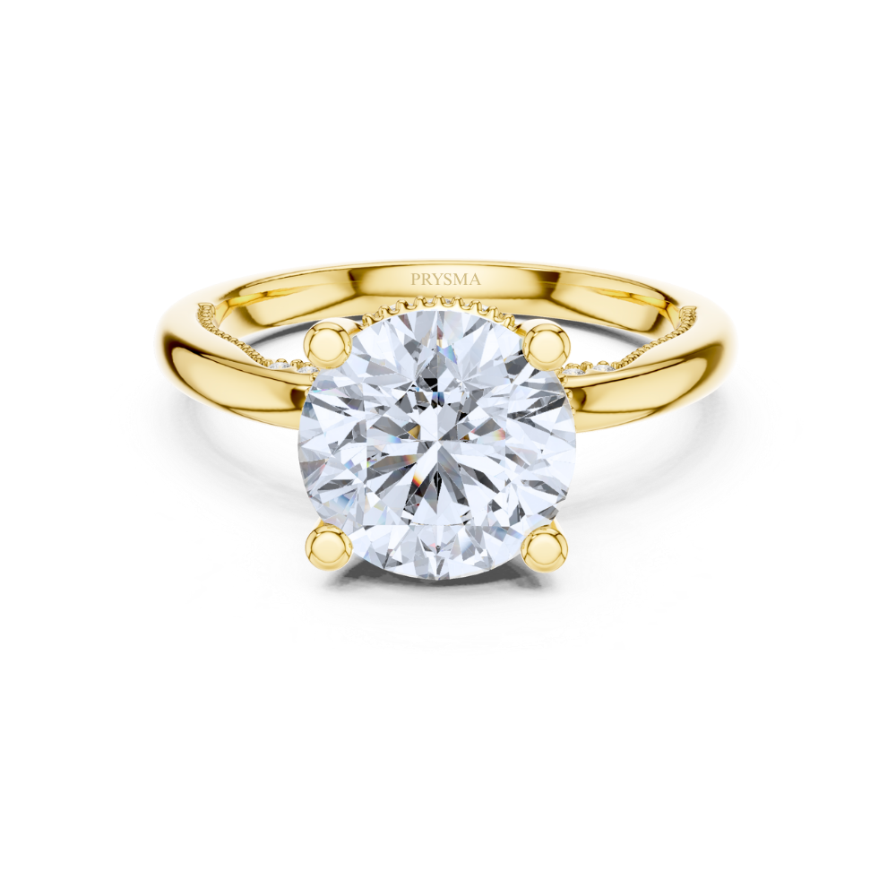 Timeless Round Solitaire Diamond Ring