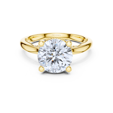 Timeless Round Solitaire Diamond Ring