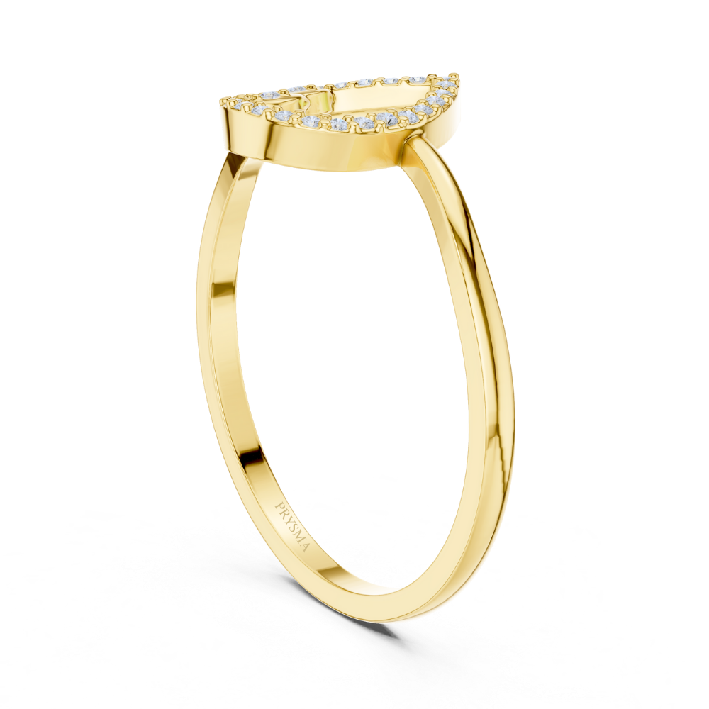 Dewdrop Elegance Diamond Ring