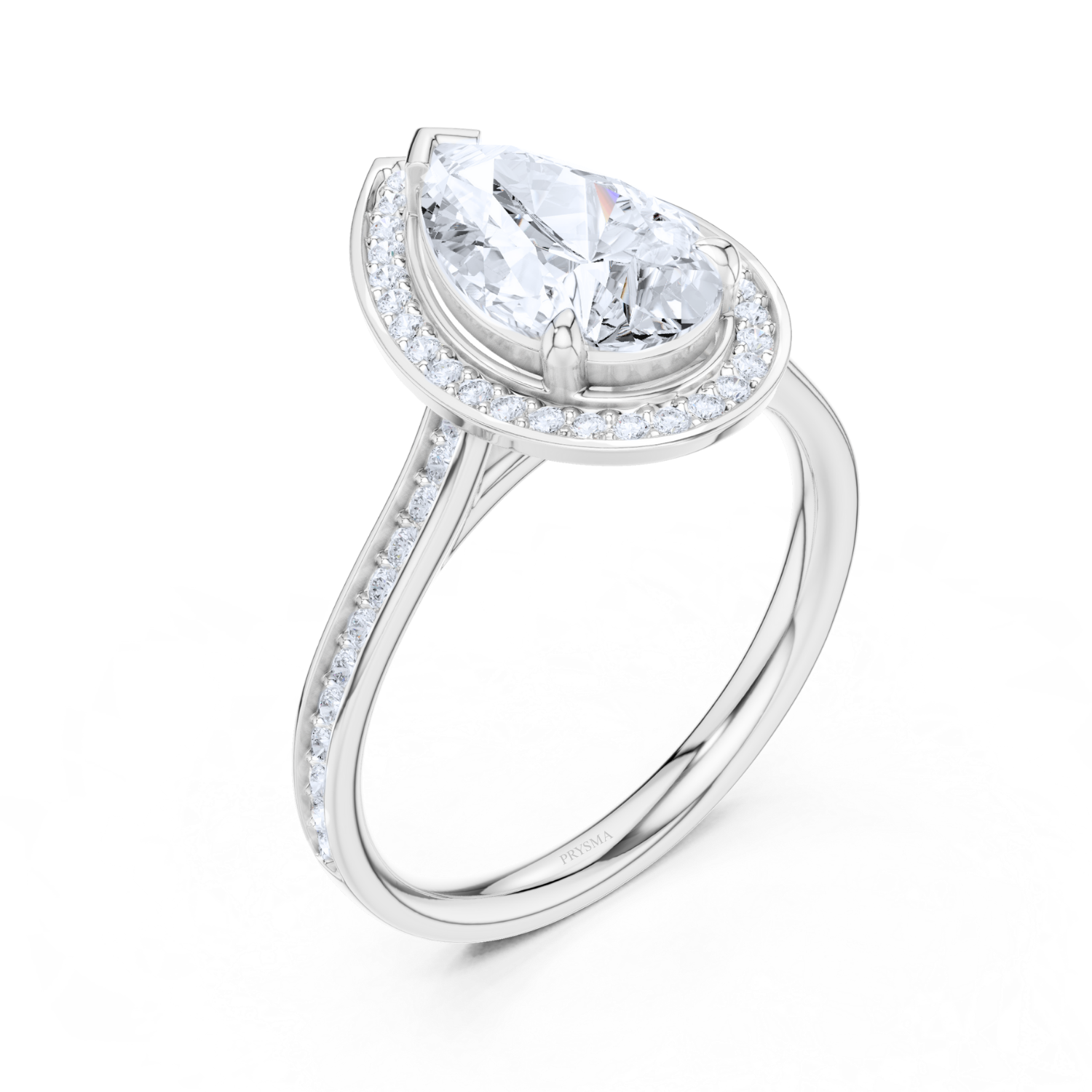 The Seraphina Halo Ring