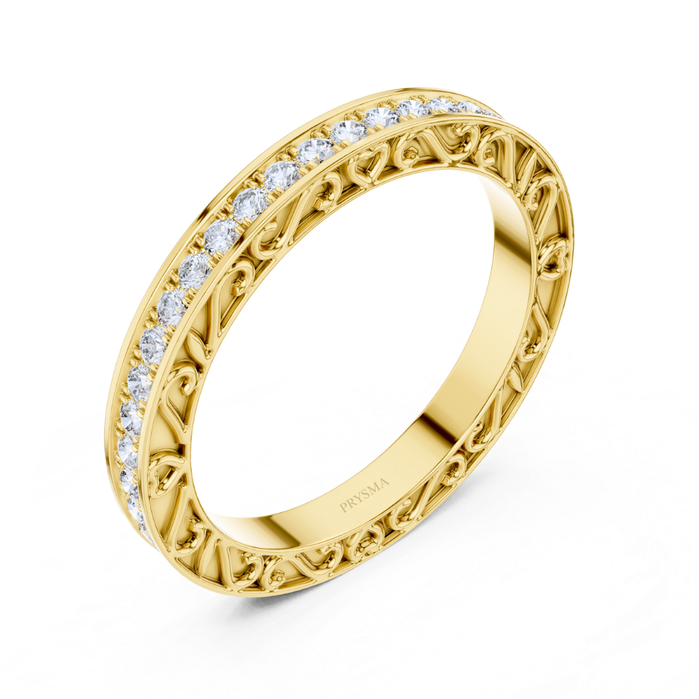 Vintage Vine Eternity Ring