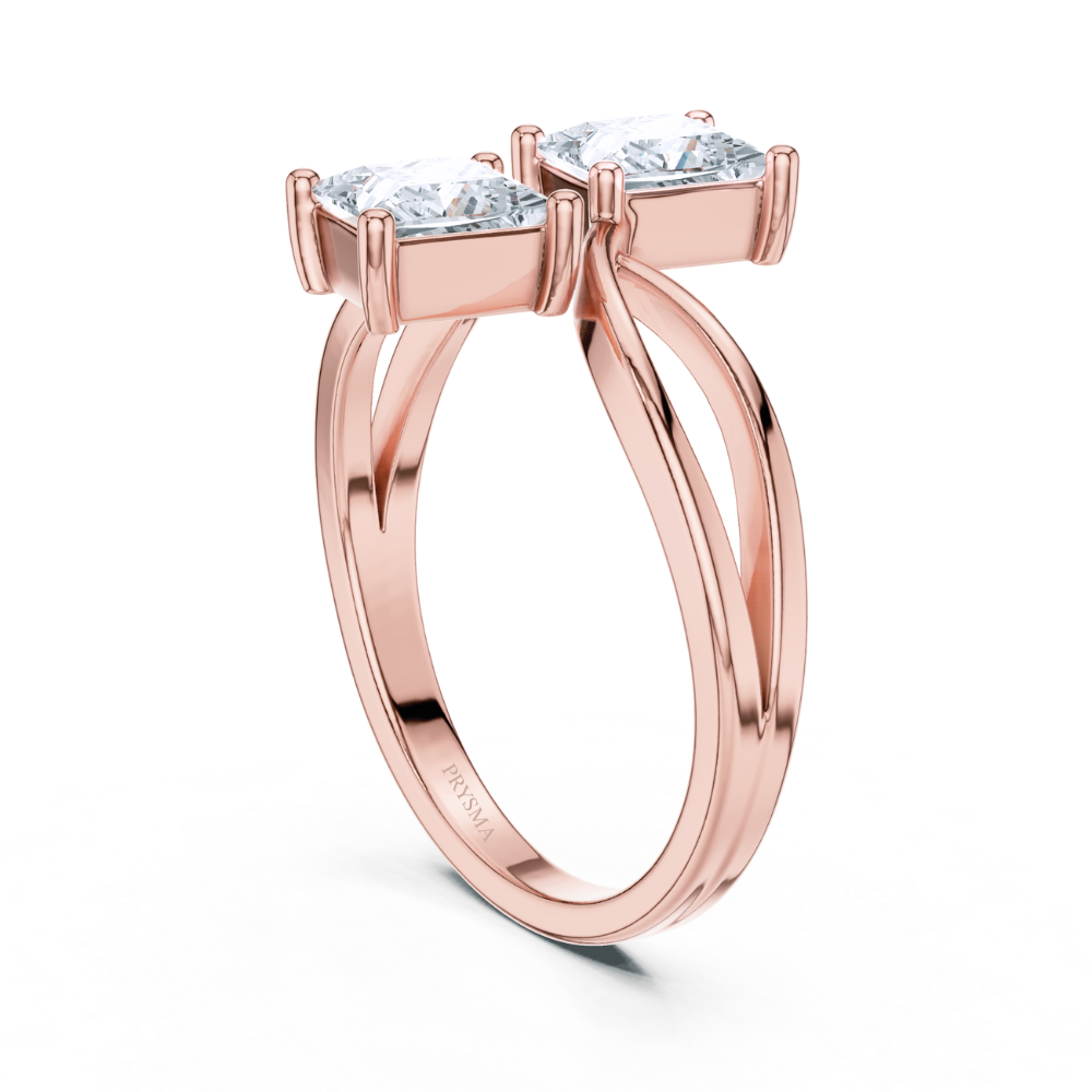 Twin Princess Harmony Ring