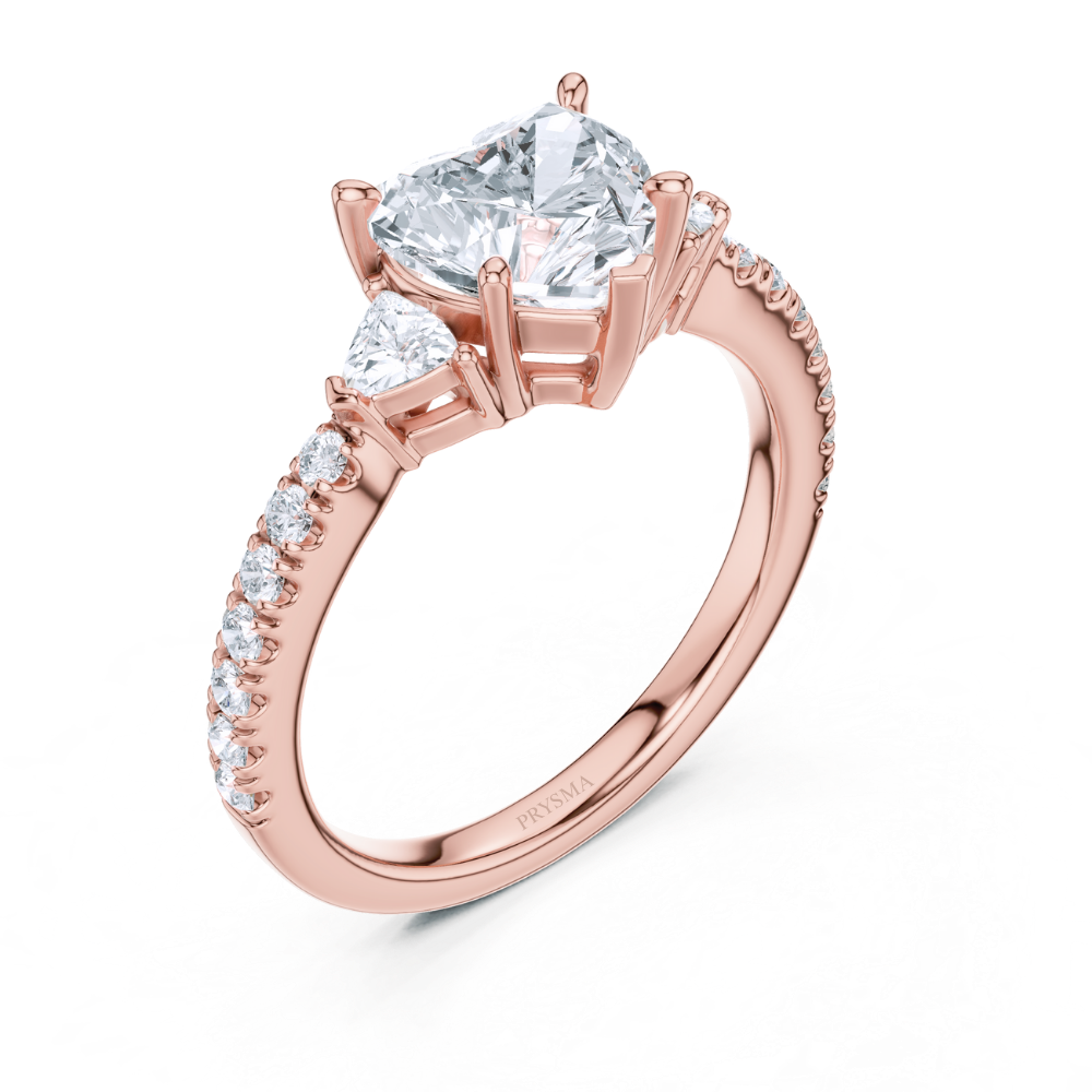 Enchanting Heart Serenade Ring