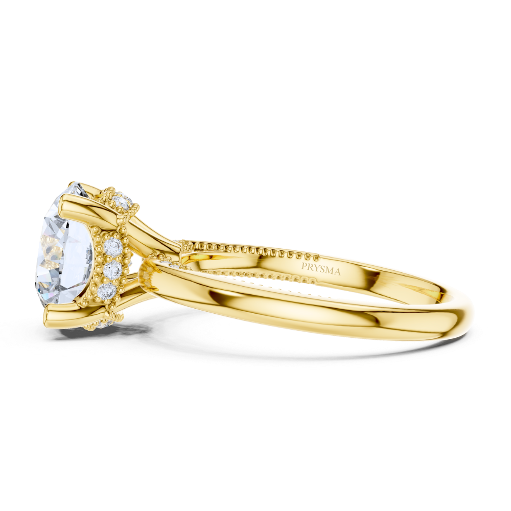 Timeless Round Solitaire Diamond Ring