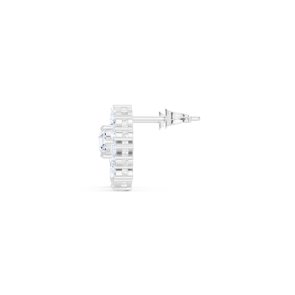 Eternal Radiance Diamond Halo Studs