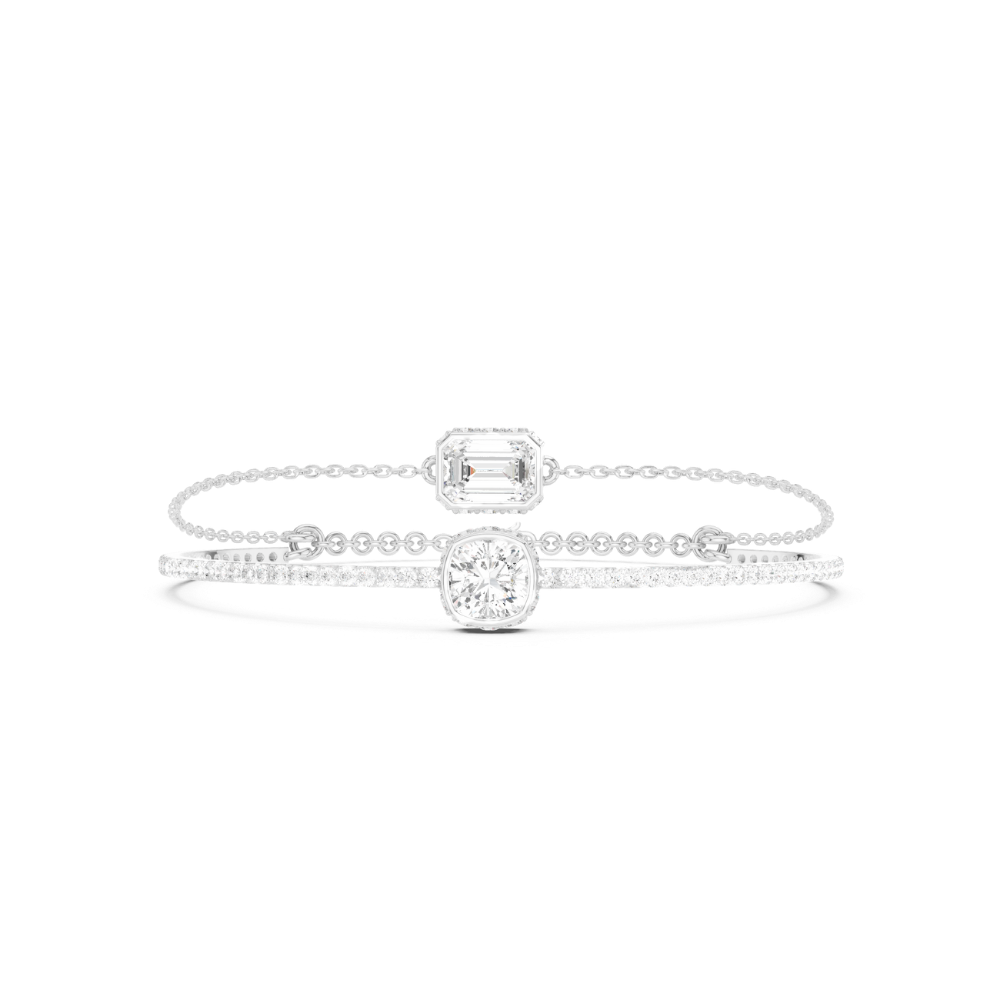Duoluxe Diamond Chain Bracelet