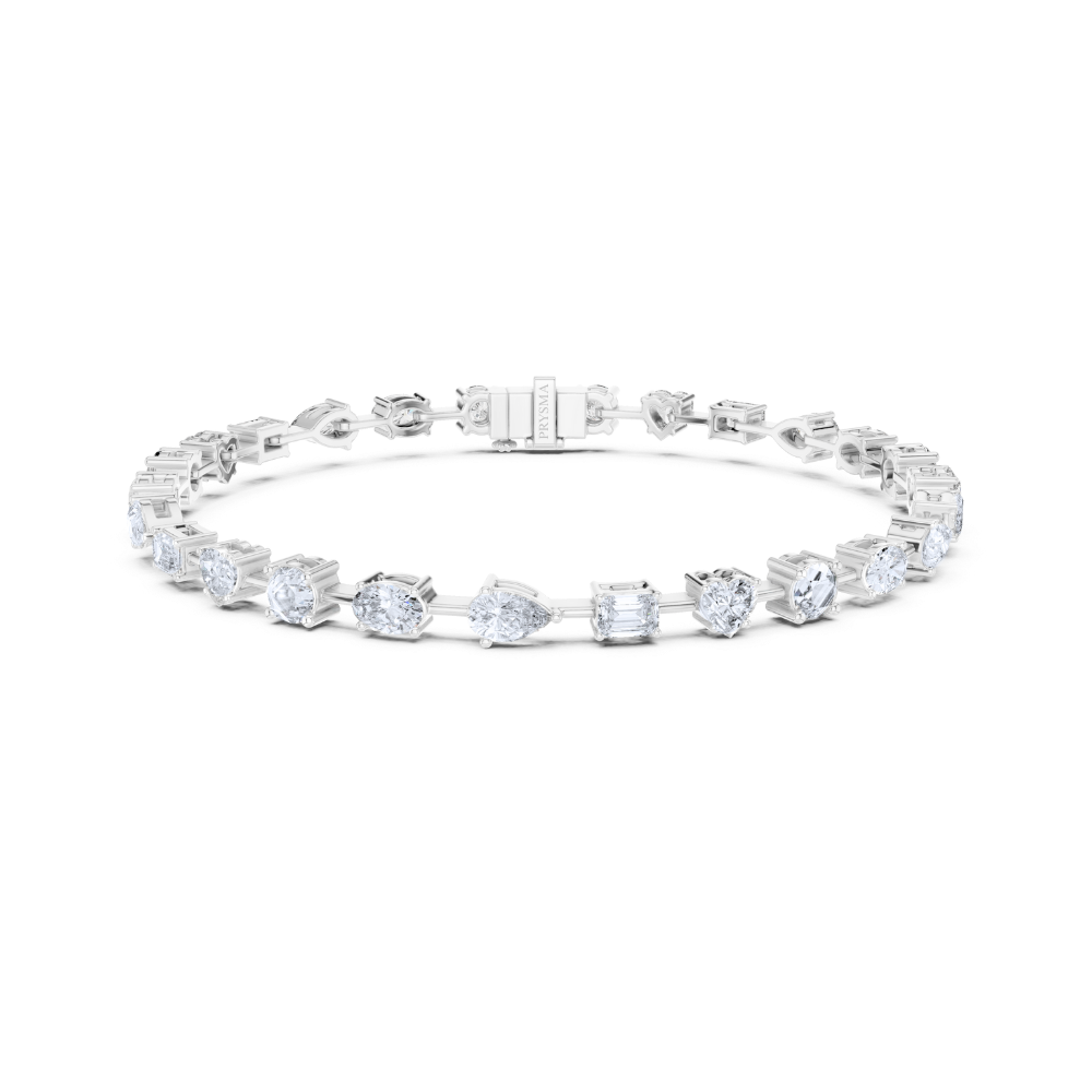 Crown Radiance Diamond Bracelet