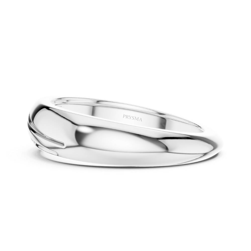 Golden Wave Diamond Ring