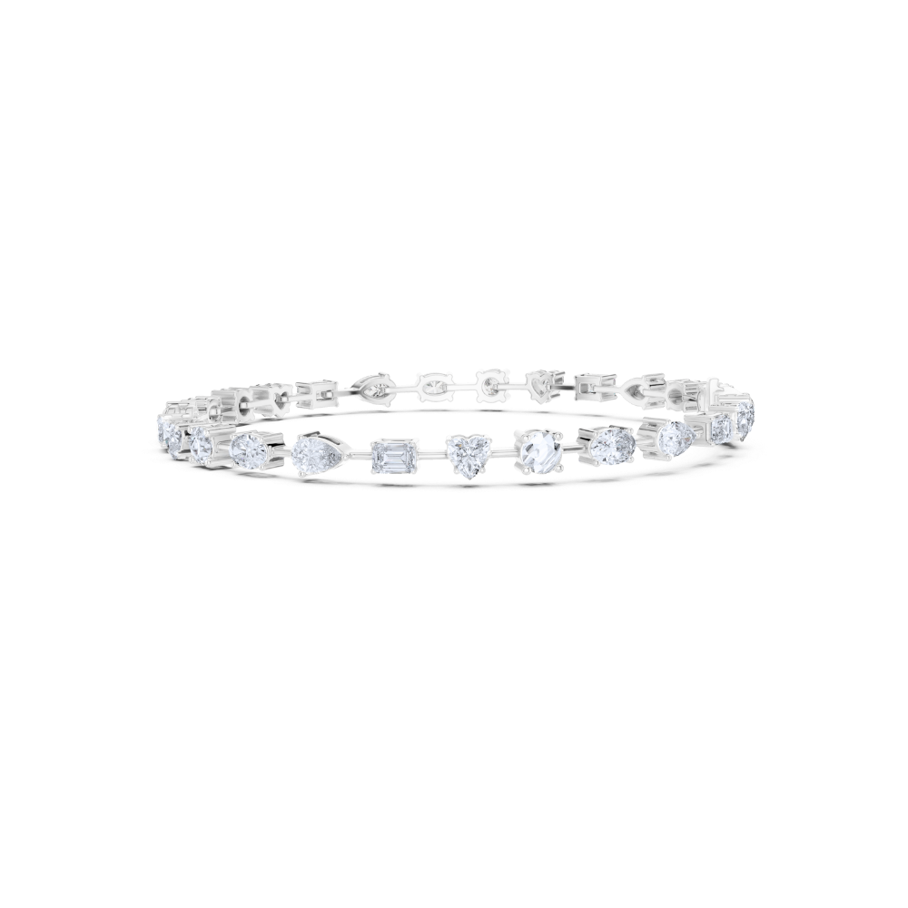 Crown Radiance Diamond Bracelet
