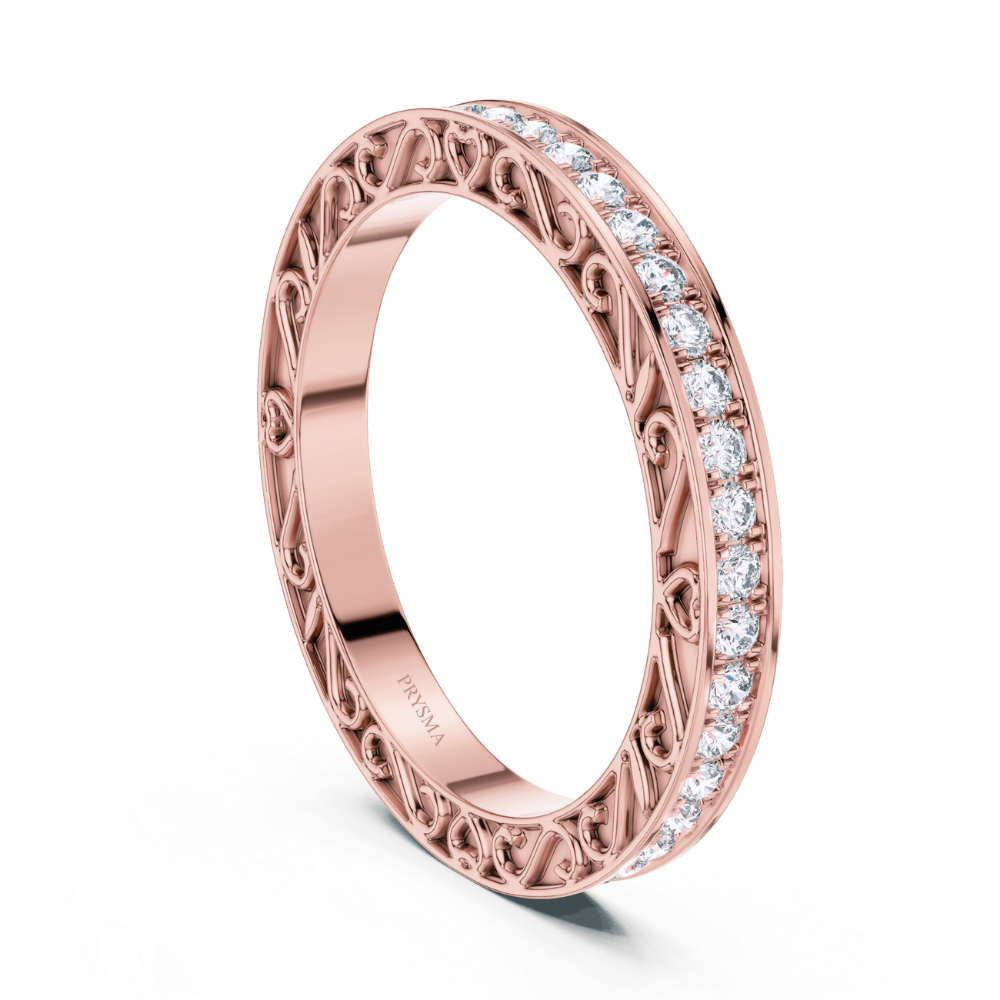 Vintage Vine Eternity Ring