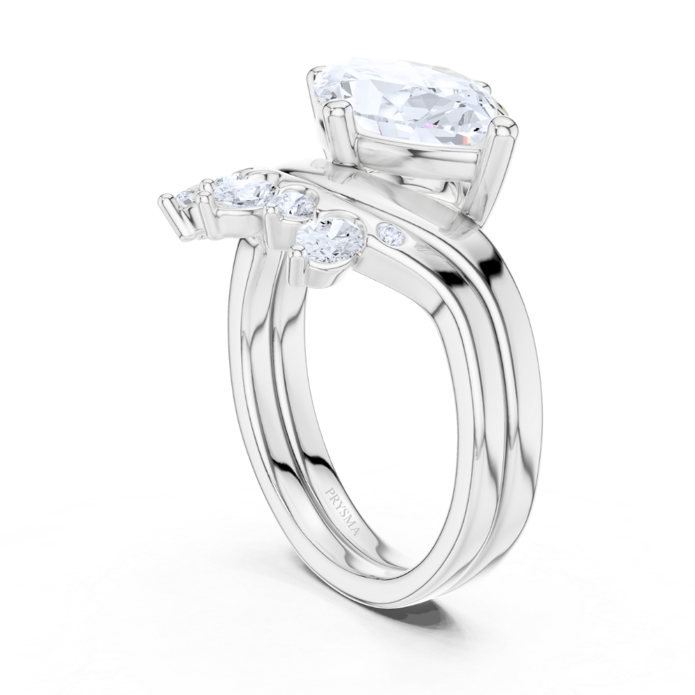 Aurora Crown Duet Ring