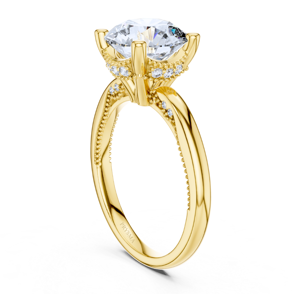 Timeless Round Solitaire Diamond Ring
