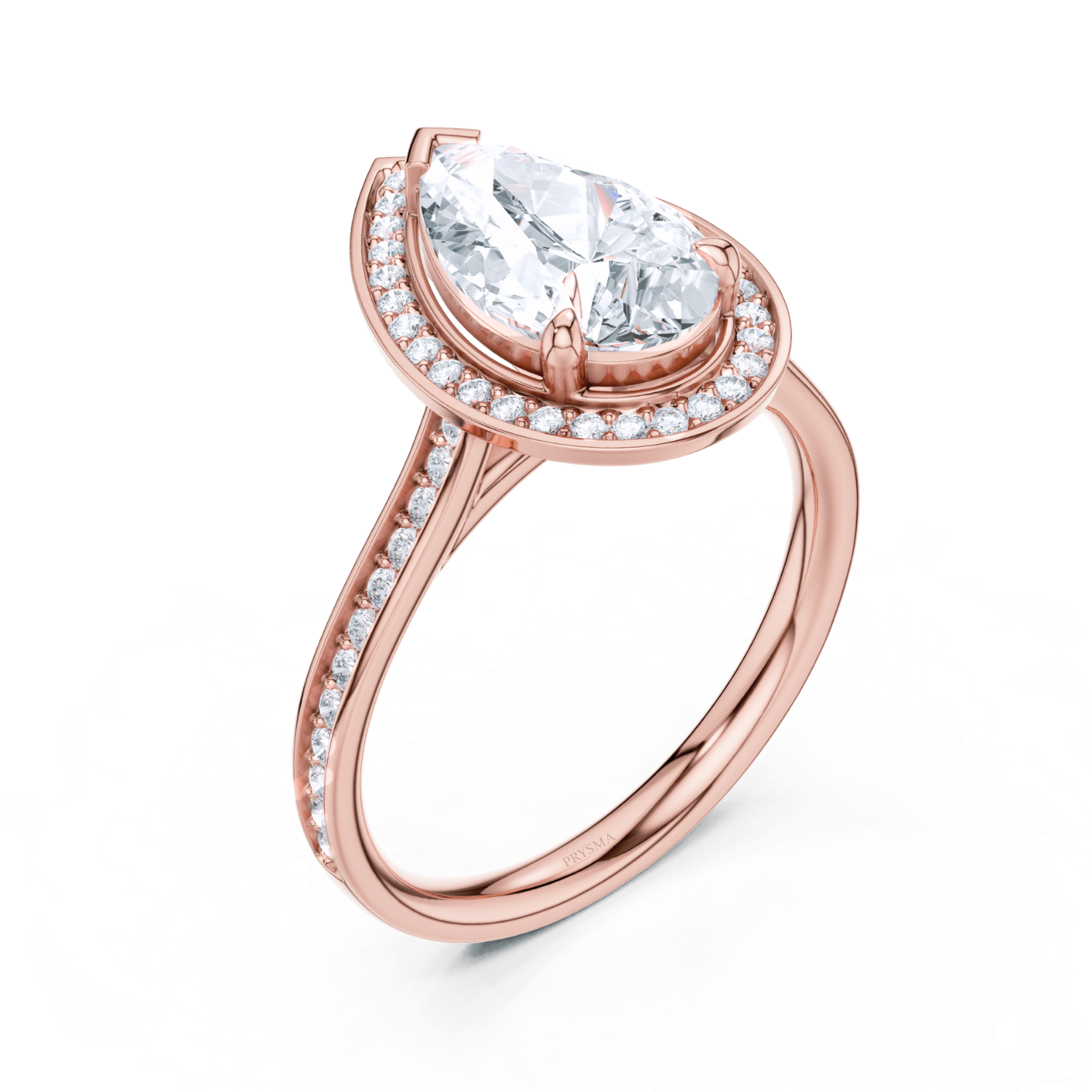 The Seraphina Halo Ring