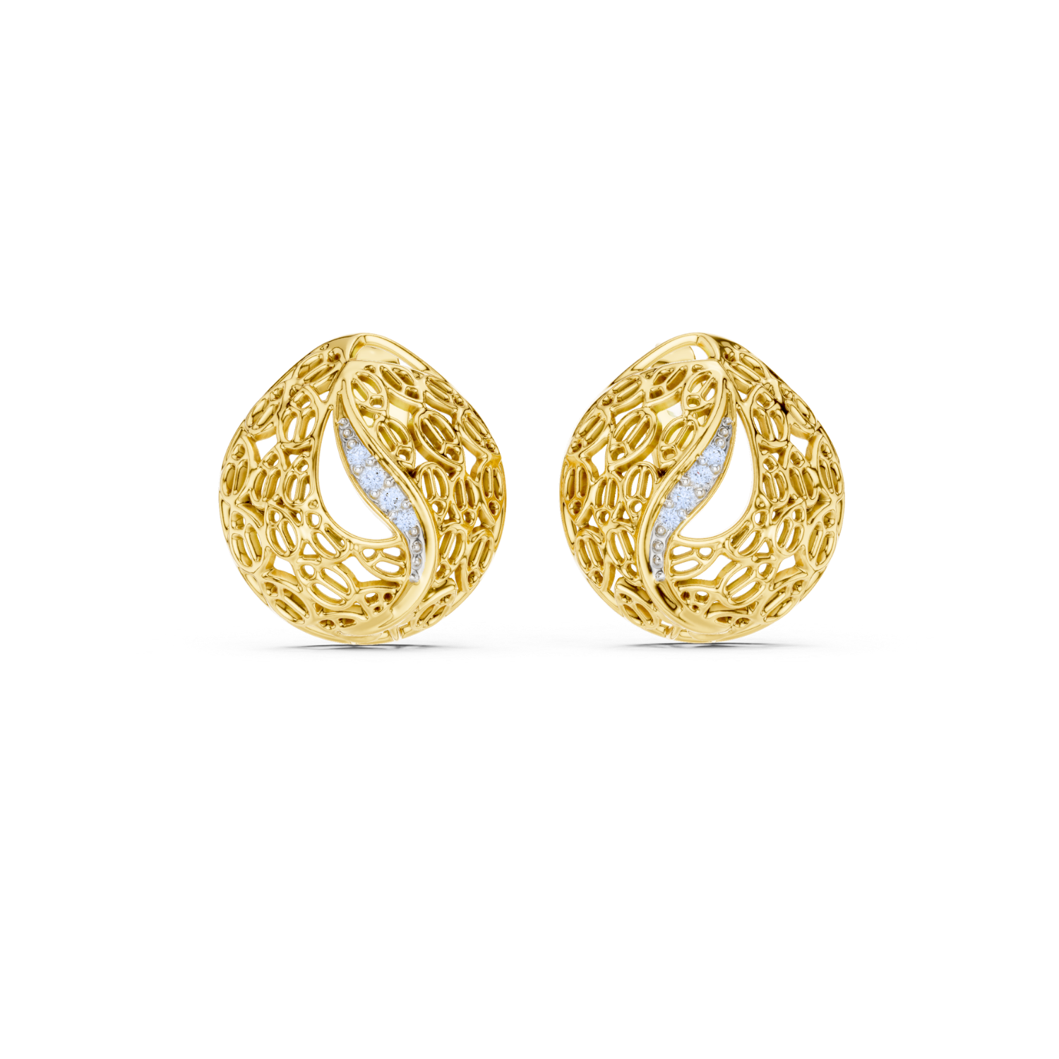 Elegant Bloom Filigree Earrings