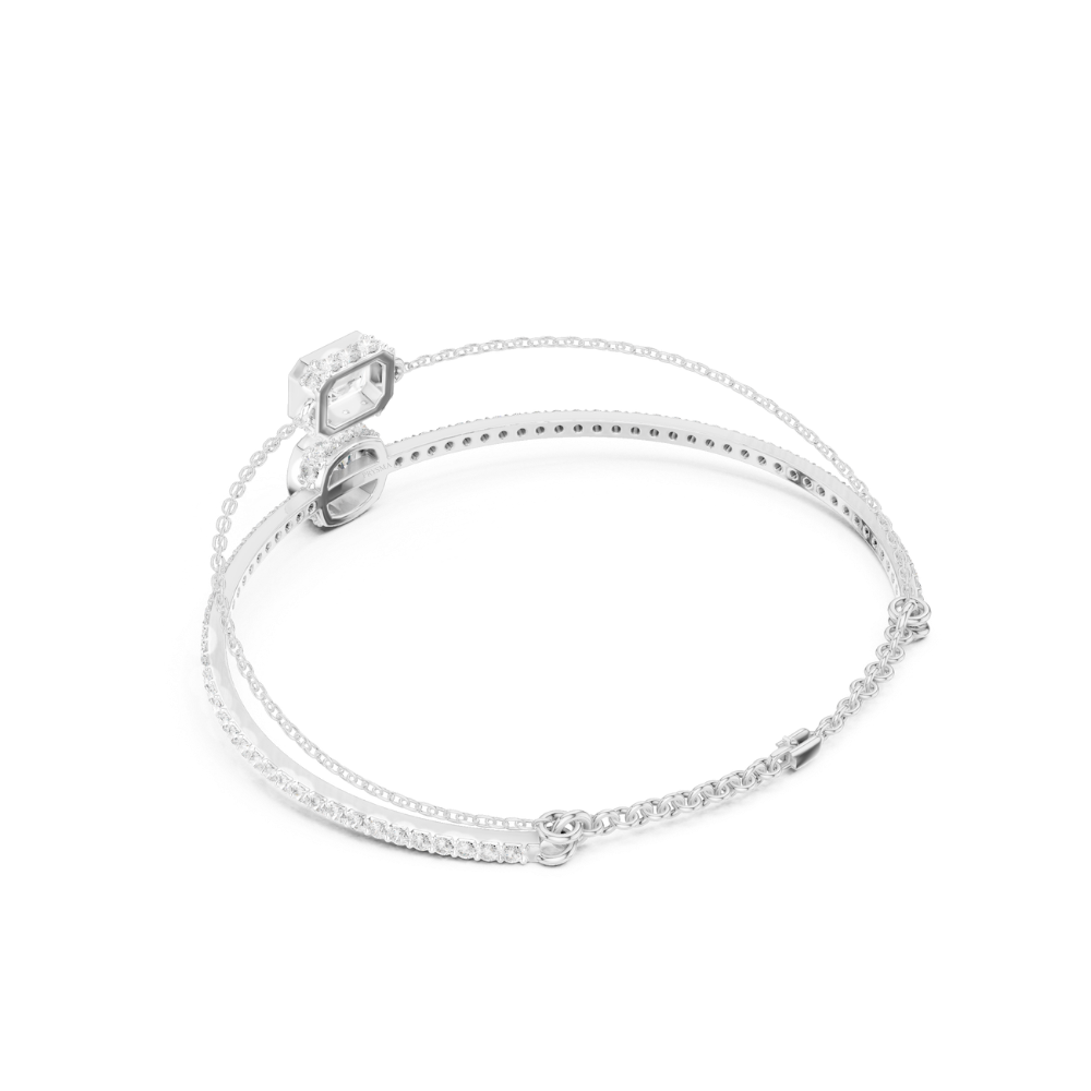 Duoluxe Diamond Chain Bracelet