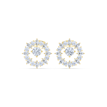 Eternal Radiance Diamond Halo Studs