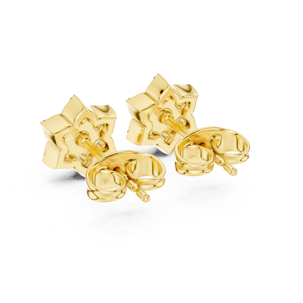 Celeste Diamond Bloom Studs