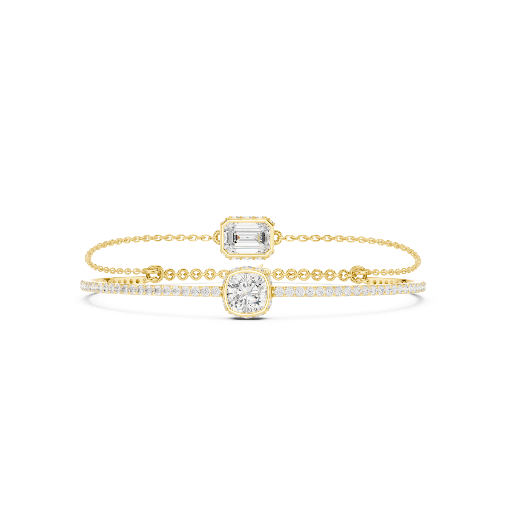 Duoluxe Diamond Chain Bracelet