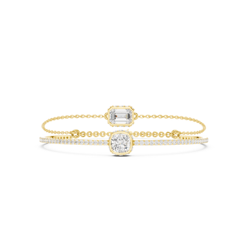 Duoluxe Diamond Chain Bracelet