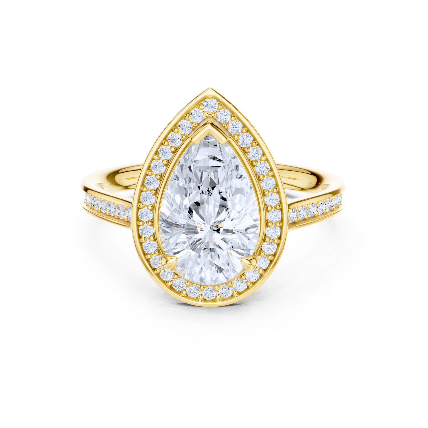 The Seraphina Halo Ring