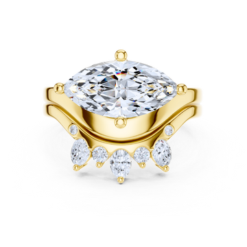Aurora Crown Duet Ring