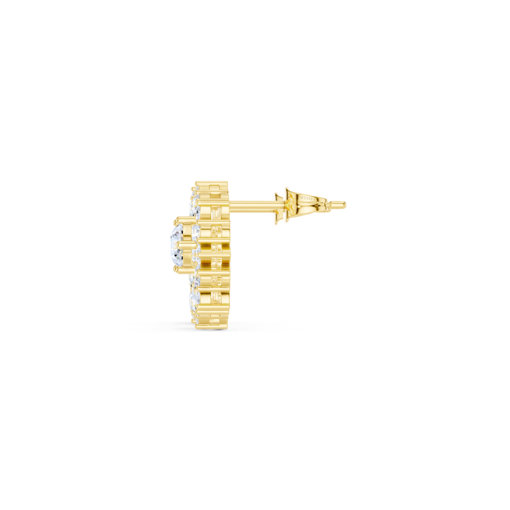 Eternal Radiance Diamond Halo Studs