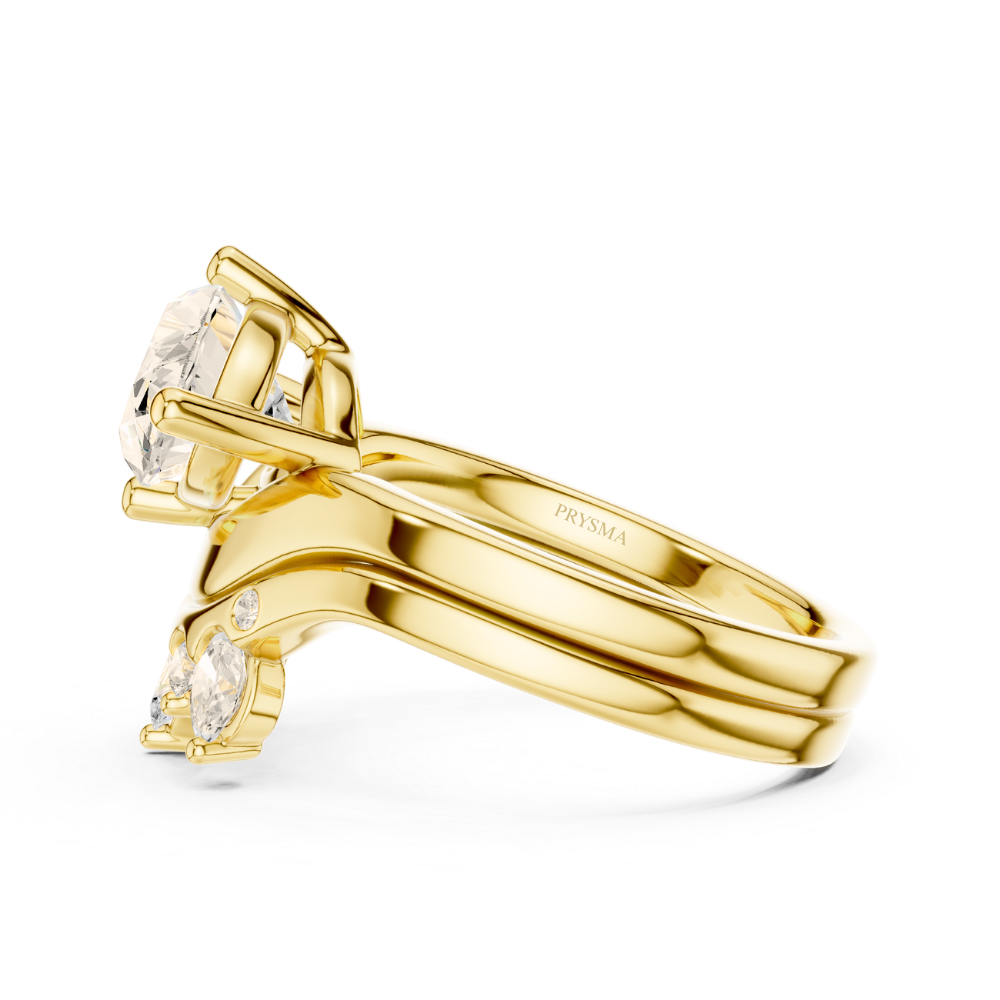 Aurora Crown Duet Ring
