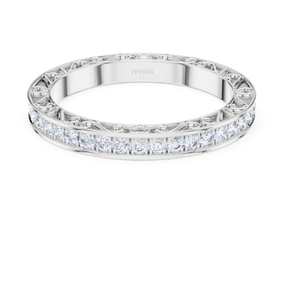Vintage Vine Eternity Ring