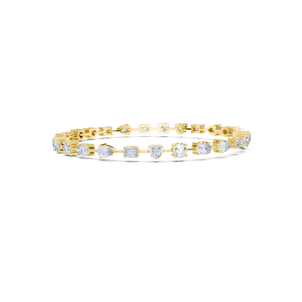 Crown Radiance Diamond Bracelet