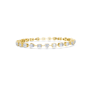 Crown Radiance Diamond Bracelet