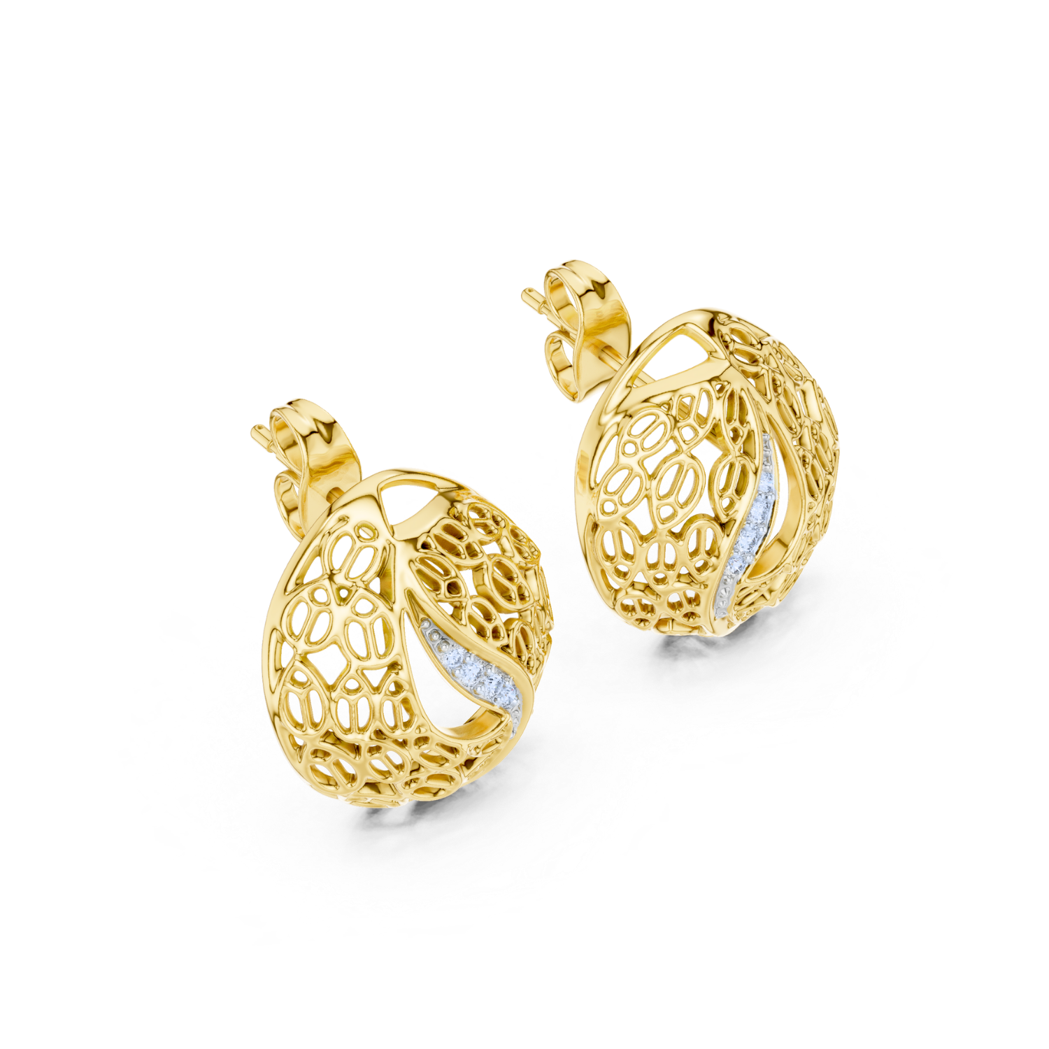 Elegant Bloom Filigree Earrings