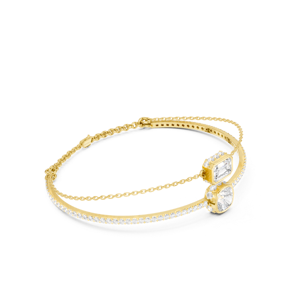 Duoluxe Diamond Chain Bracelet