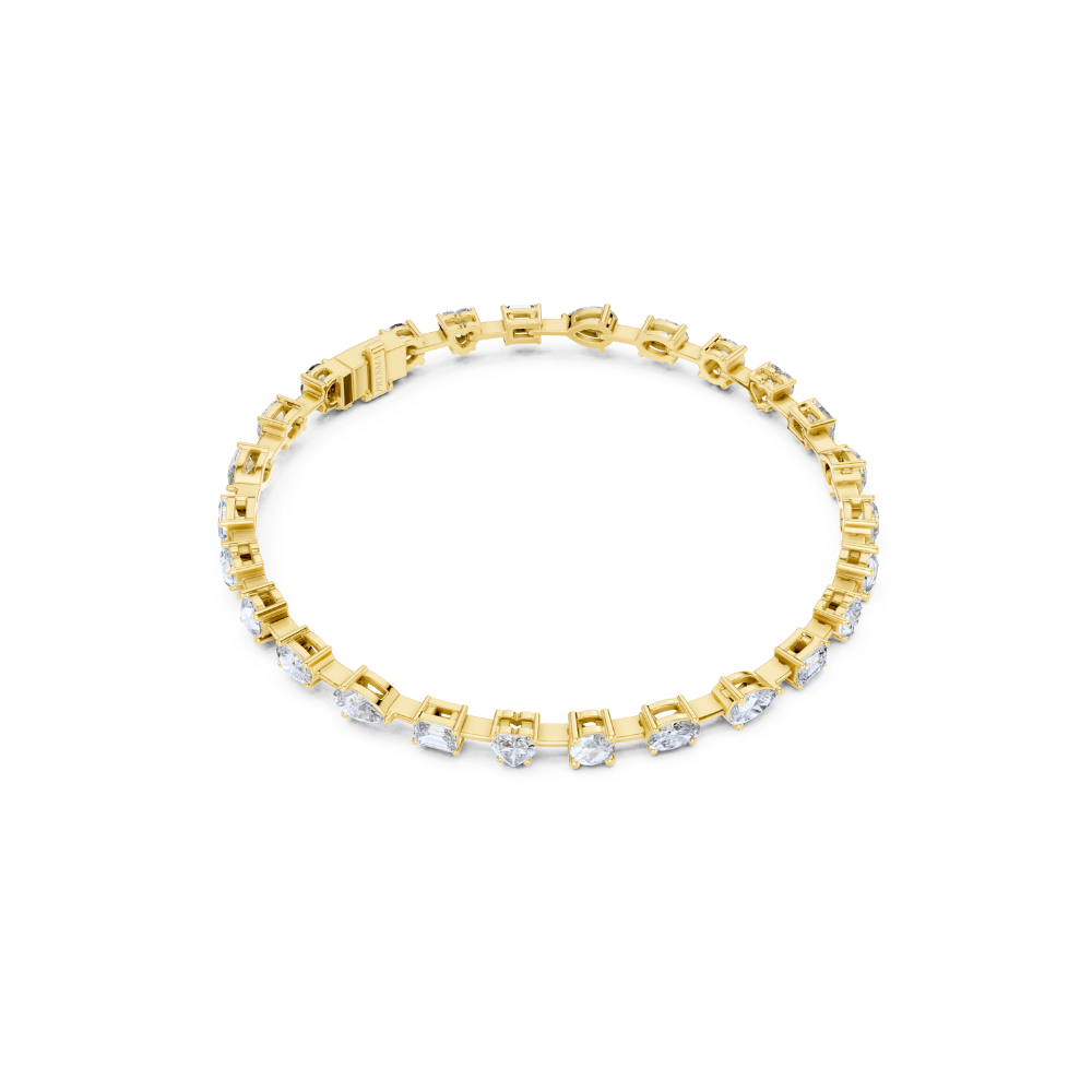 Crown Radiance Diamond Bracelet