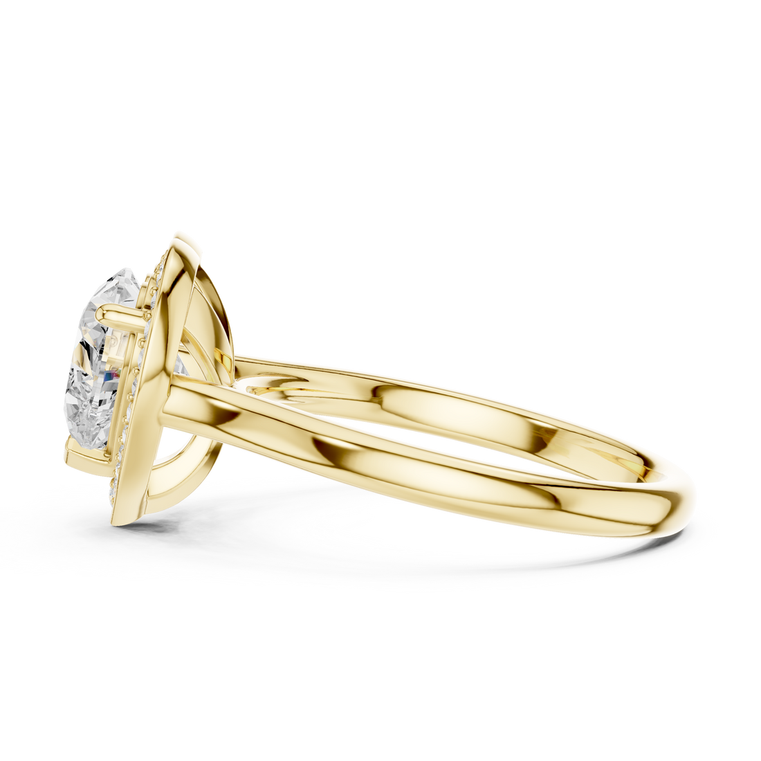 Eternal Heart Halo Ring