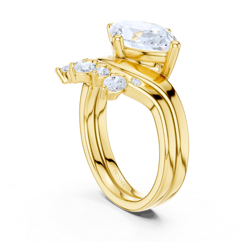 Aurora Crown Duet Ring